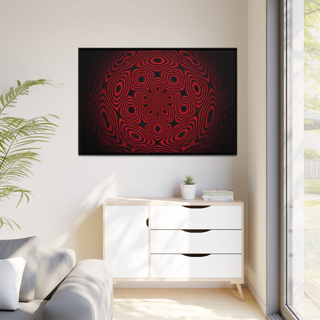 Framed Canvas Art — "Trepitorial"