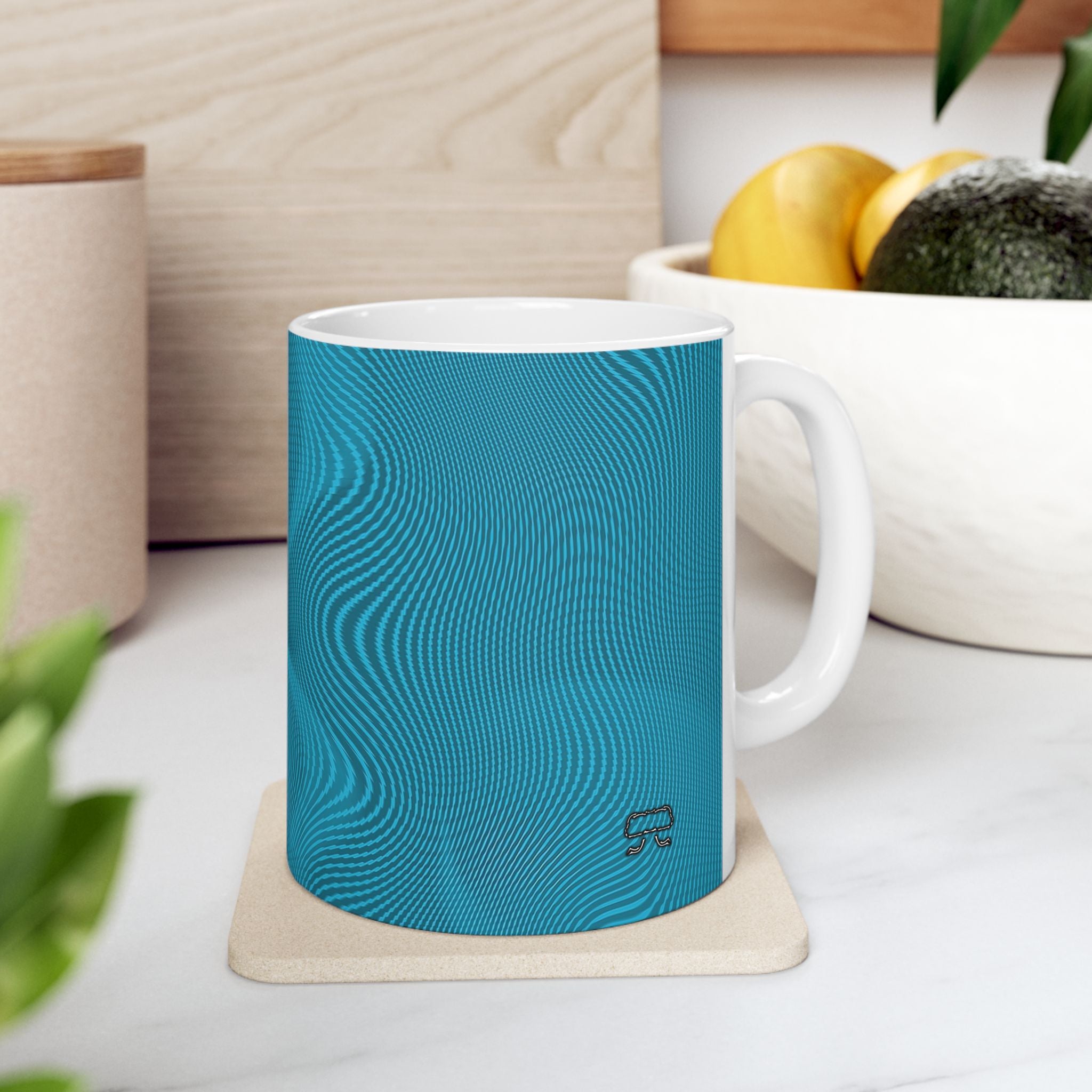 ZOZO Ceramic Mug - Sun Spots Blu (11oz/15oz)
