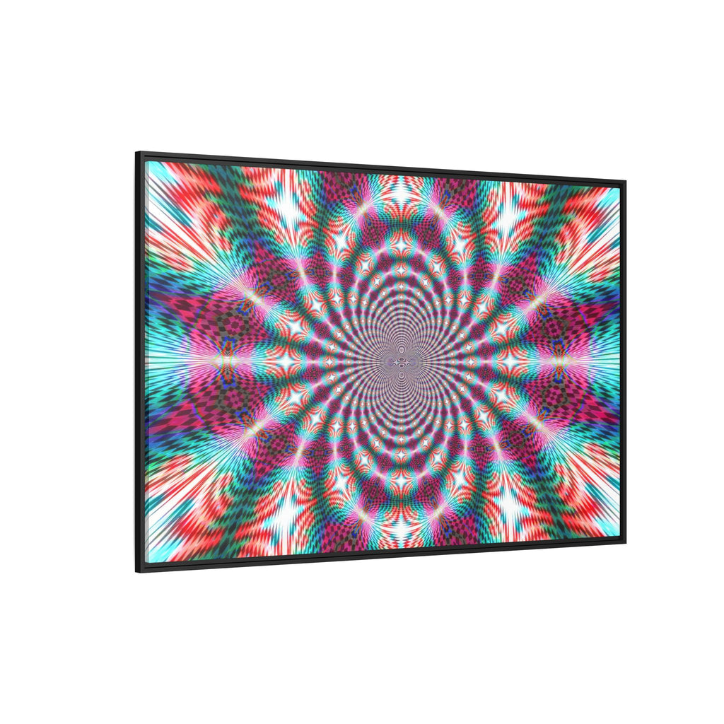 Framed Canvas Art — "QOV"