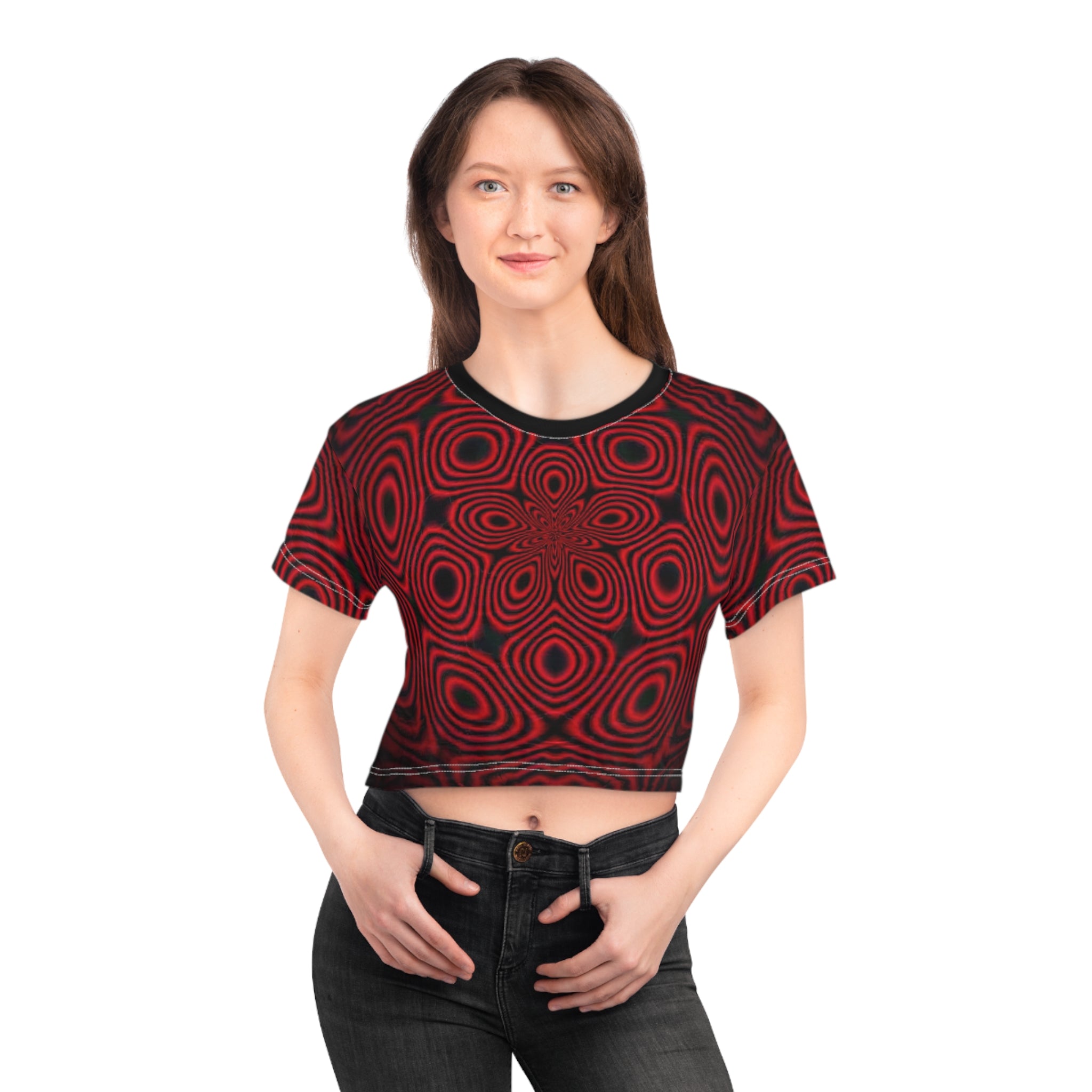 Crop Tee - Trepitorial (AOP)