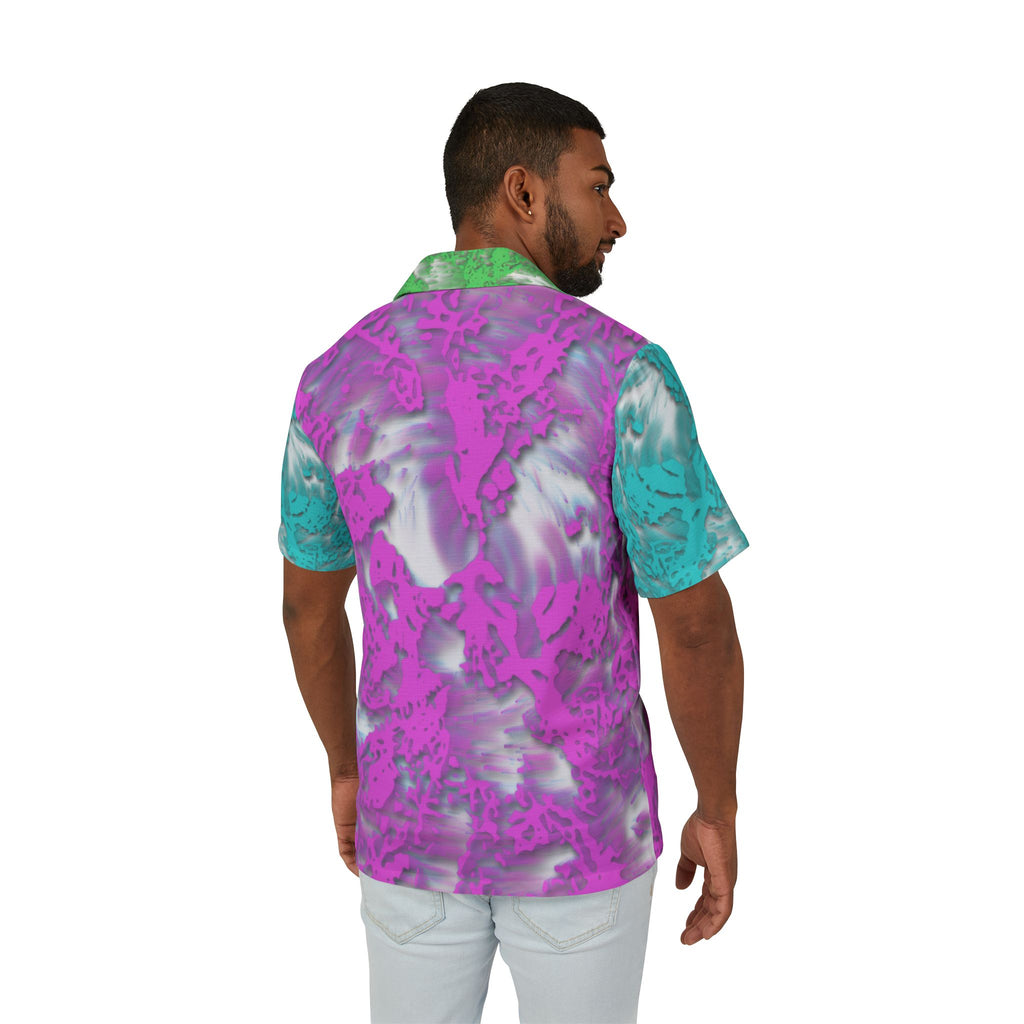 Hawaiian Shirt - Tracers Pink