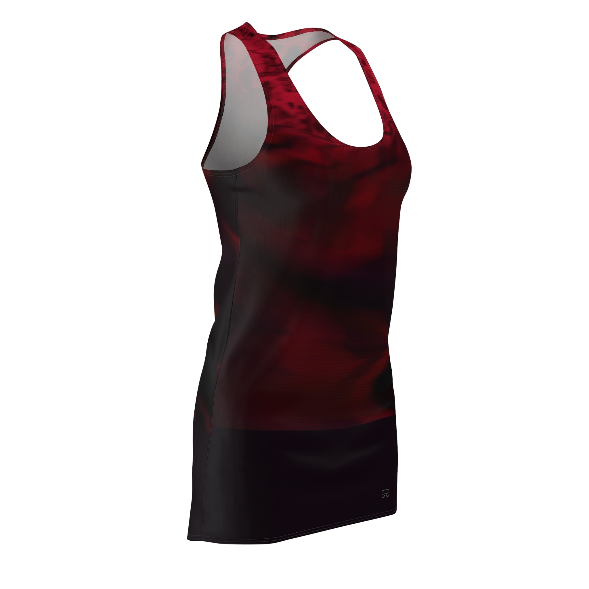 Racerback Dress — Interlaced (AOP)