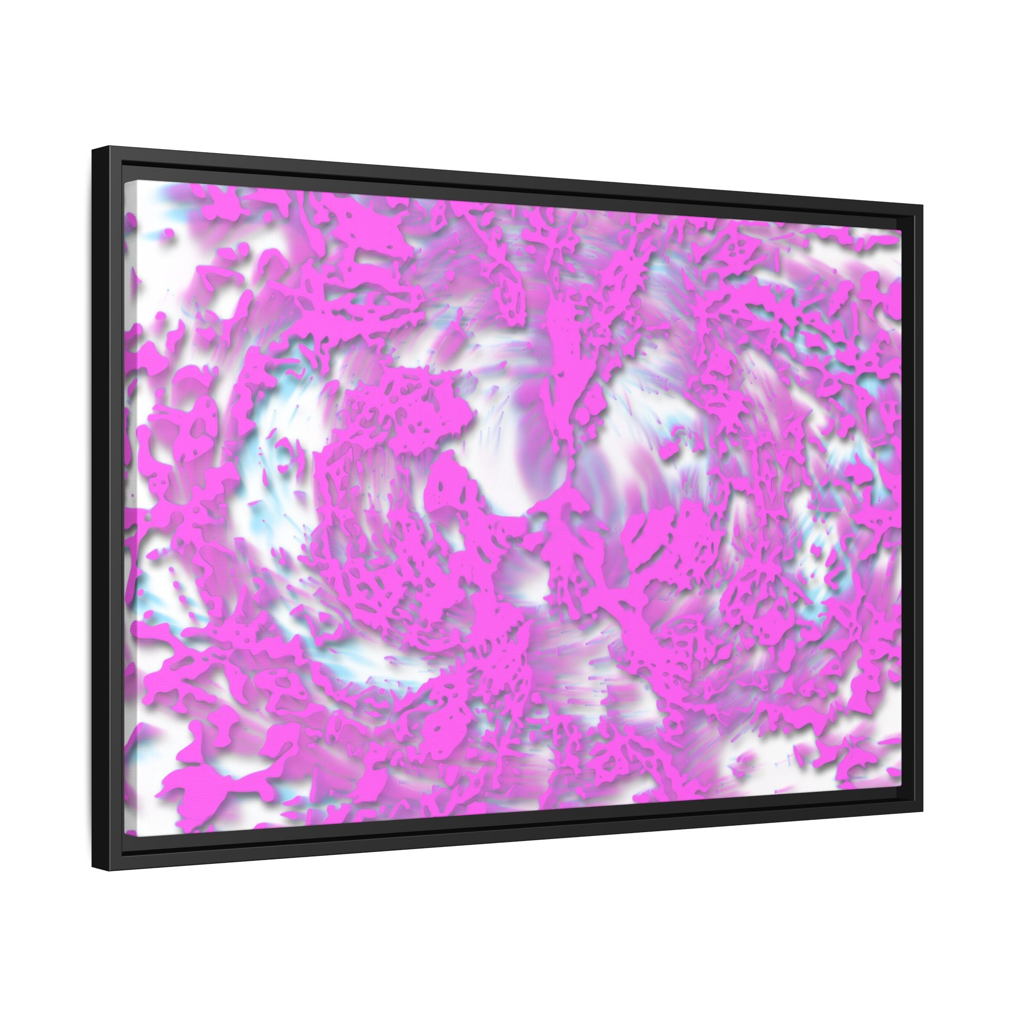 Framed Canvas Art - Tracers Cotton Candy