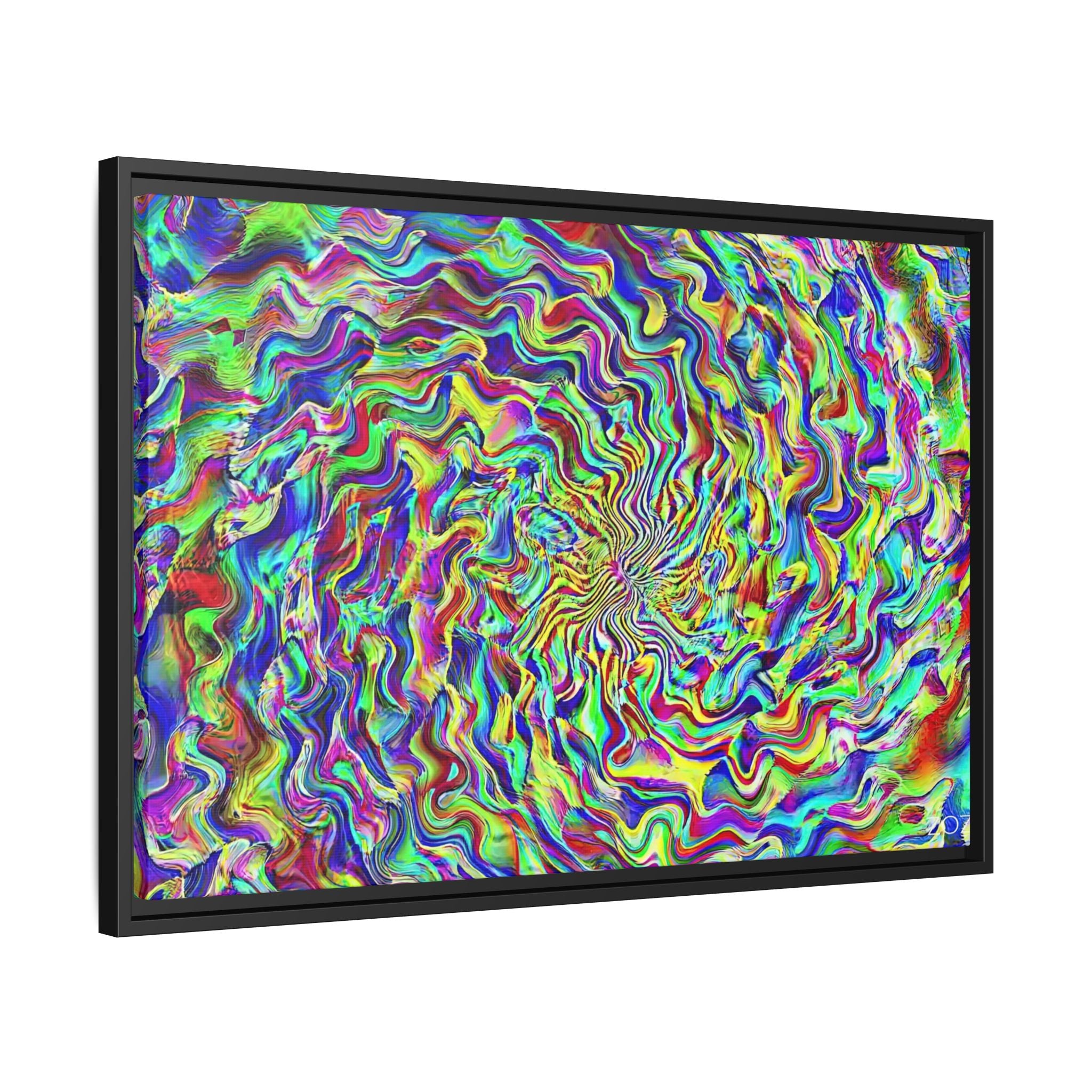 Framed Canvas Art — "Formulandscape"