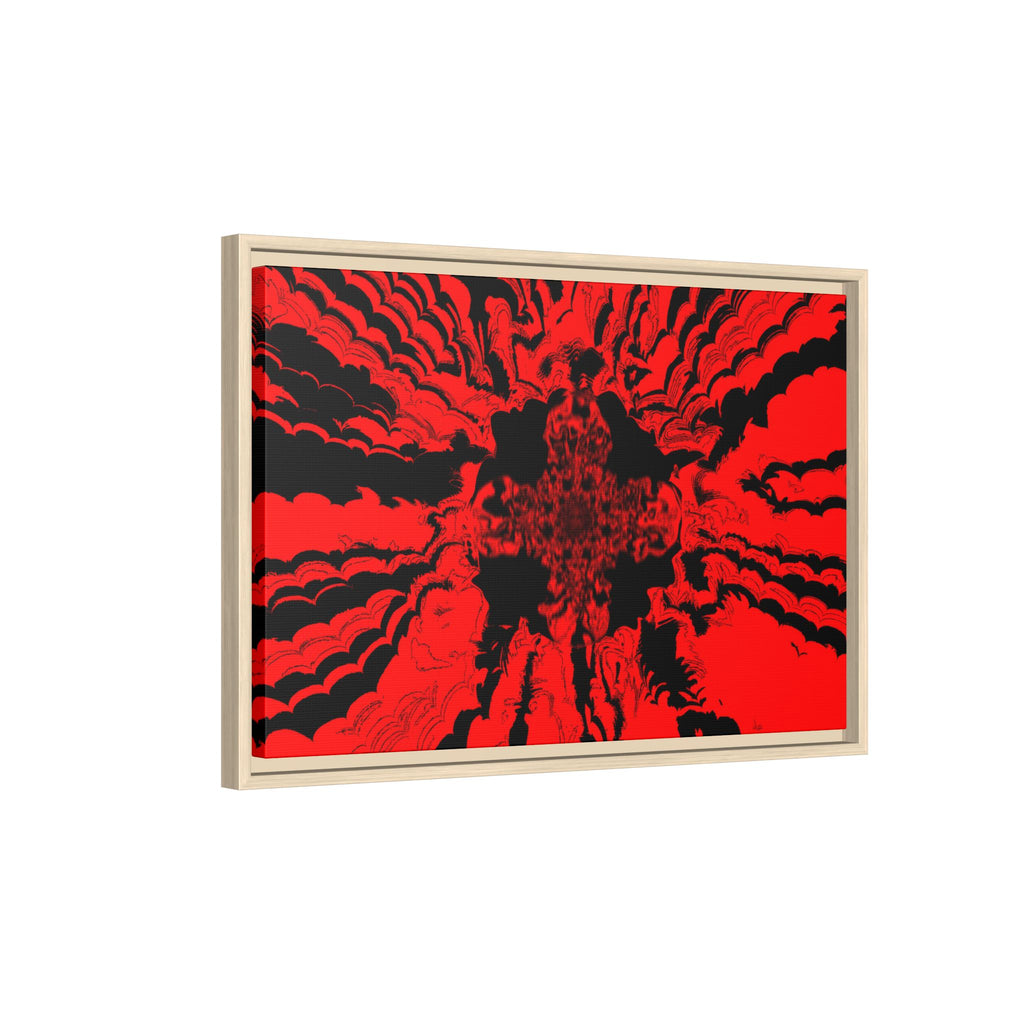 Framed Canvas Art — "Subcranial"