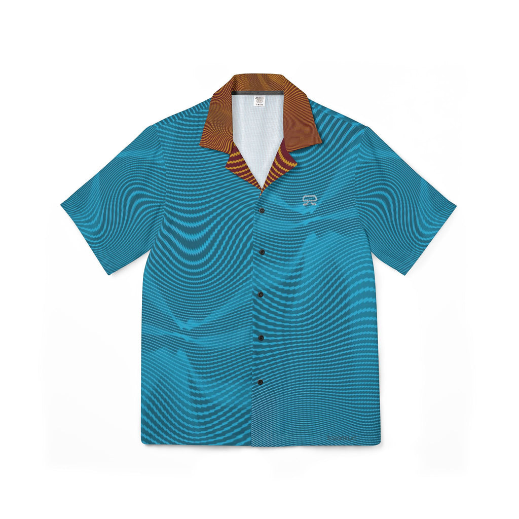 Hawaiian Shirt - Sun Spots Blu