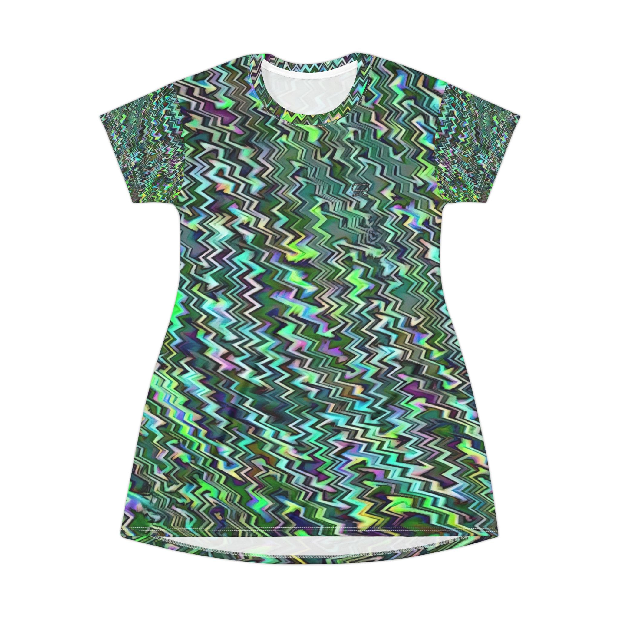 T-Shirt Dress - Jagged